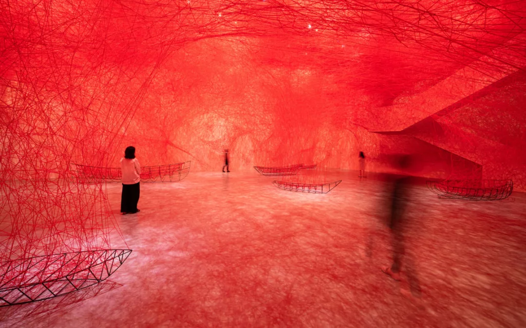 Chiharu Shiota au Grand Palais