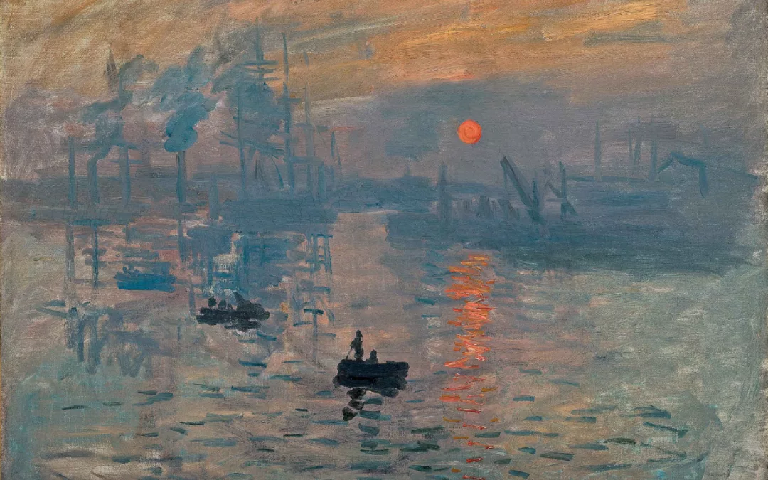 Claude Monet, Impression, soleil levant, 1872 Huile sur toile • 50 × 65 cm • Coll. musée Monet Marmottan, Paris • © Christian Baraja